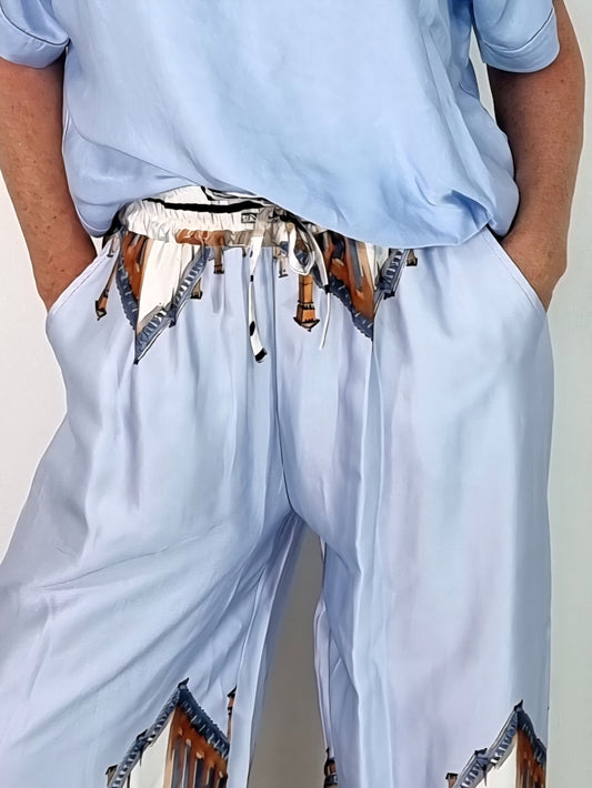 ✨ Sommerliche Statement-Hose im italienischen Stil ✨