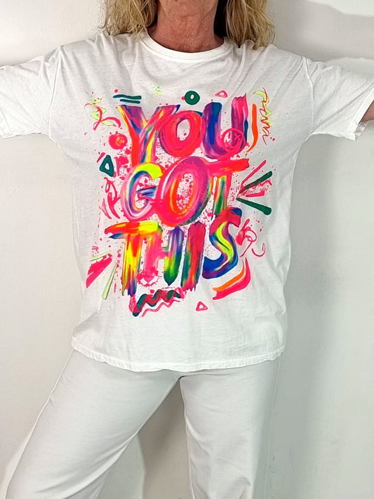 Statement-Shirt mit Farbpower 🌈