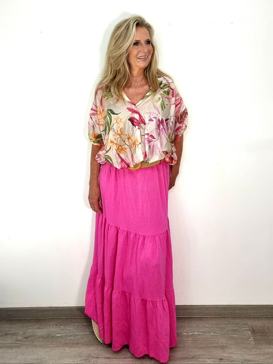 Maxirock, luftiger Boho Style für warme Tage