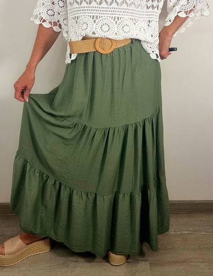 Maxirock, luftiger Boho Style für warme Tage