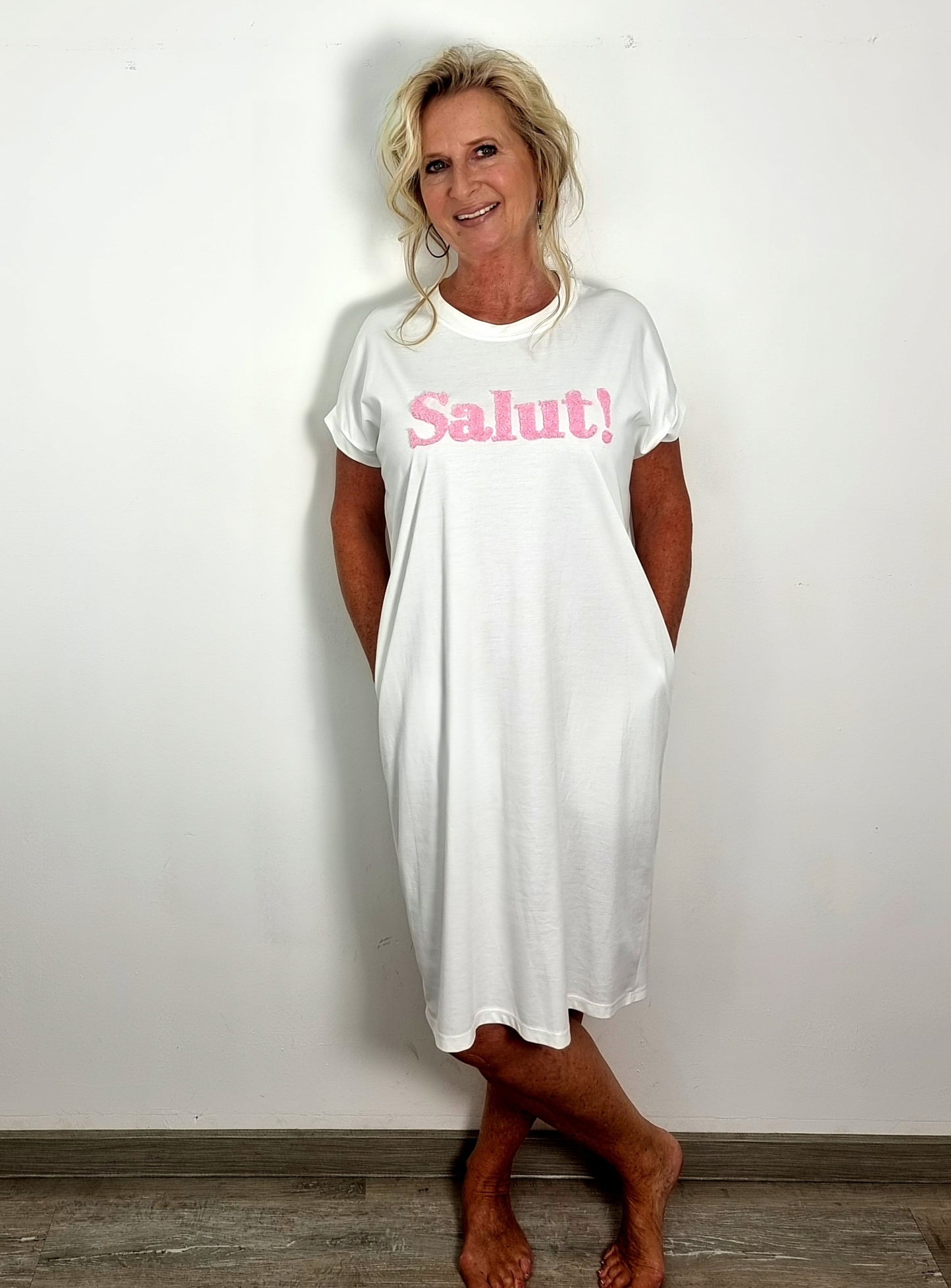 T-Shirt Kleid Salut