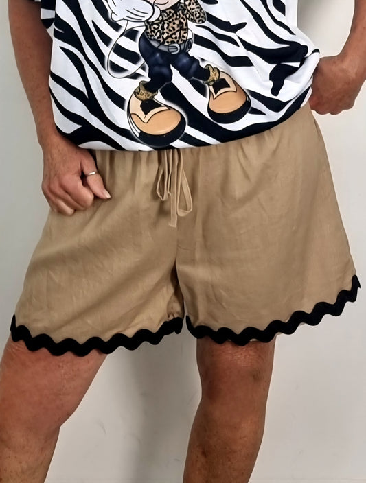 Leinen Shorts