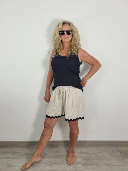 Leinen Shorts