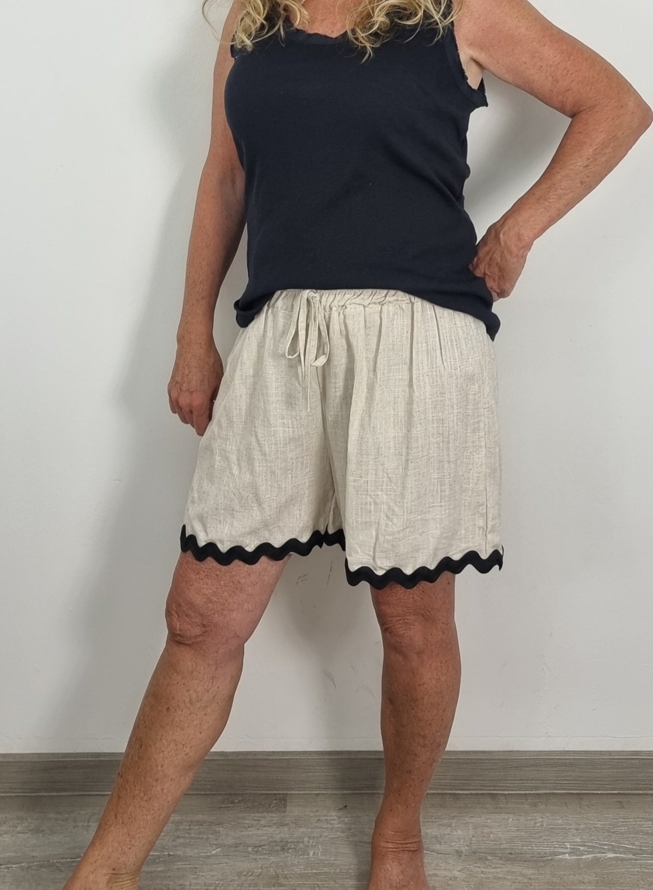 Leinen Shorts