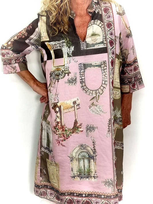 Übergangs - Kleid 3/4 Ärmel