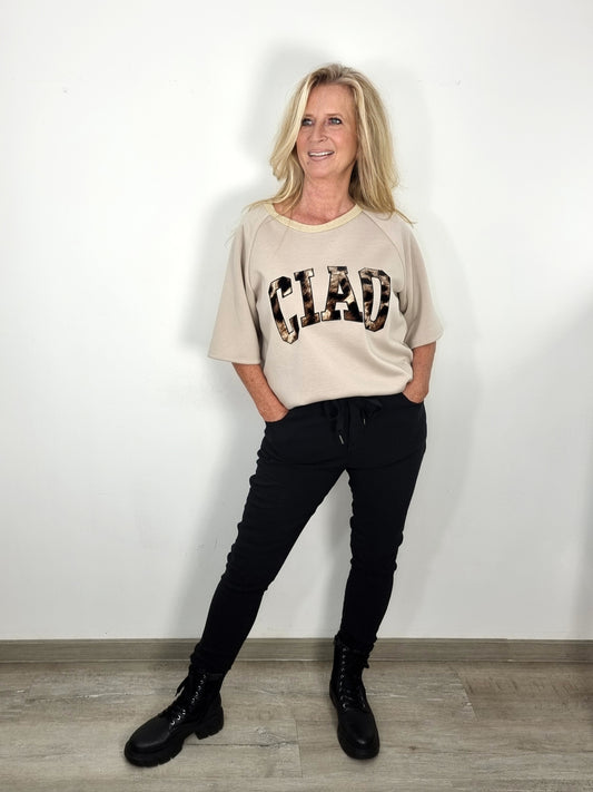 ✨ Trendiges Shirt "CIAO" mit Animal-Print in 4 Farben ✨