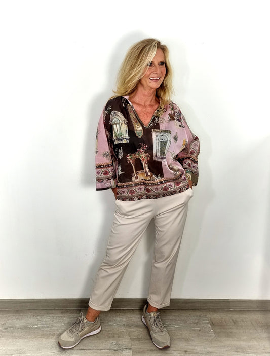 ✨ Bluse mit besonderem Print ✨