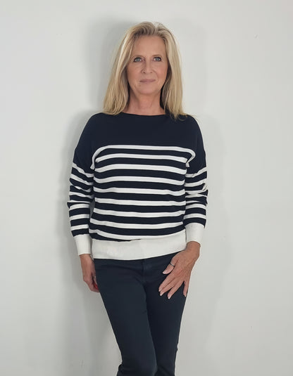 Gestreifter Pullover – Maritimer Klassiker