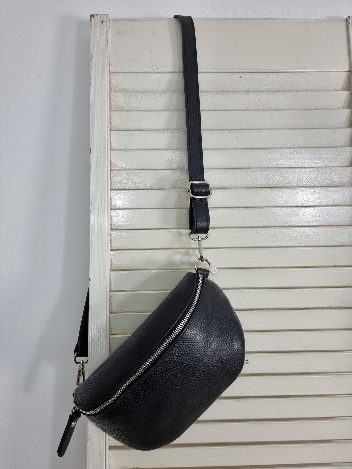 Ledertasche " Schwarz"