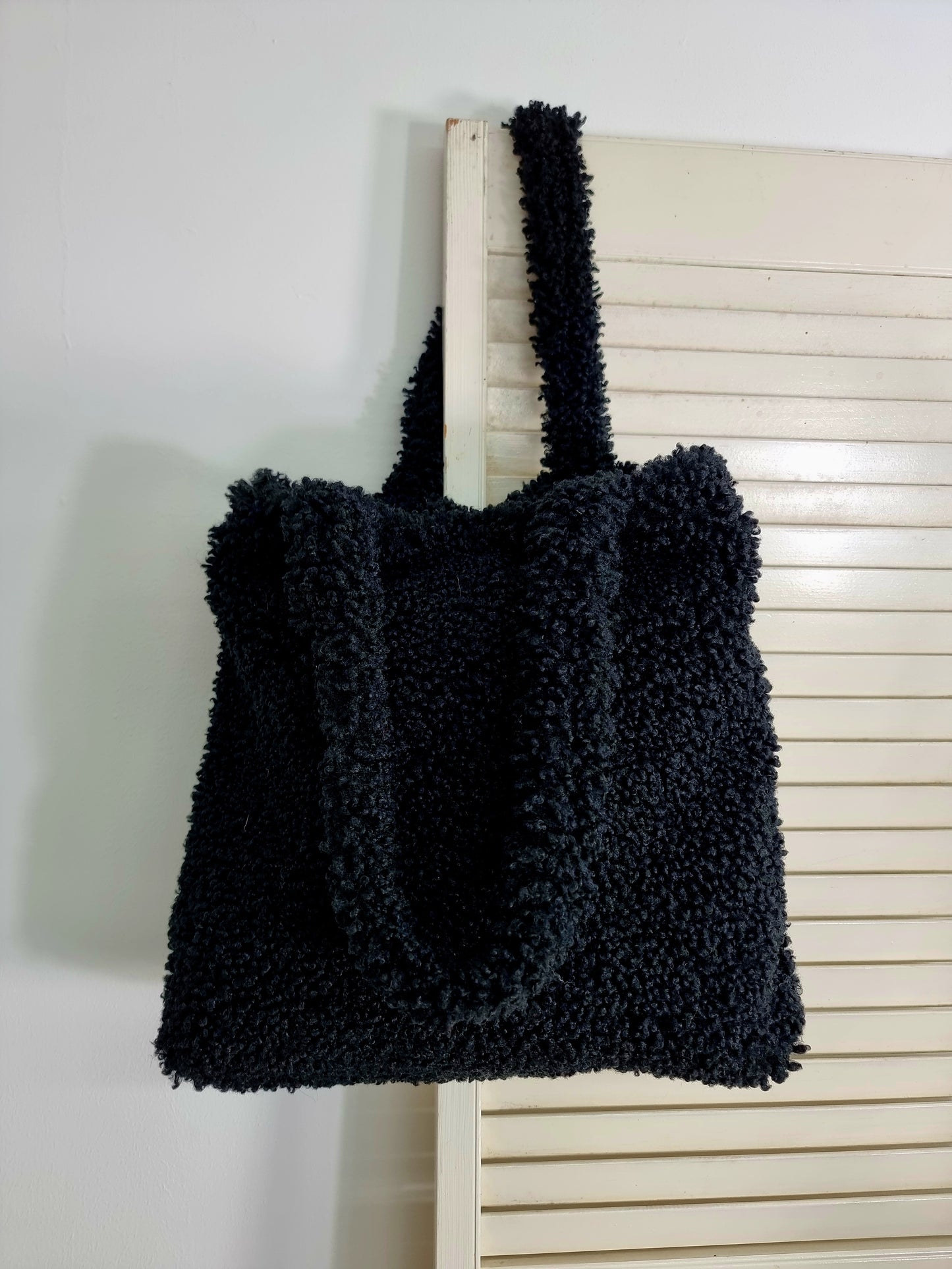 Teddy- Bag Schwarz