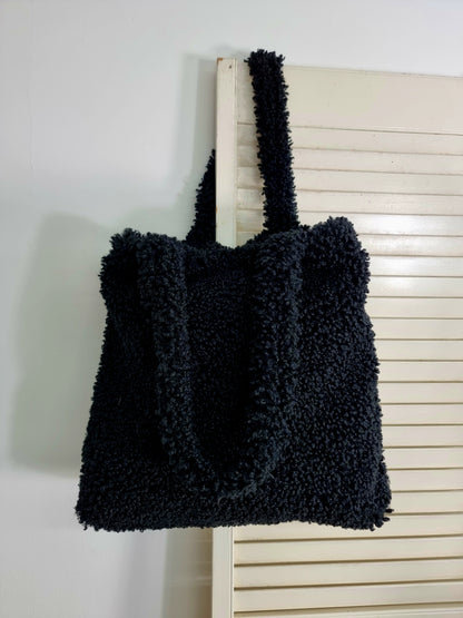 Teddy- Bag Schwarz