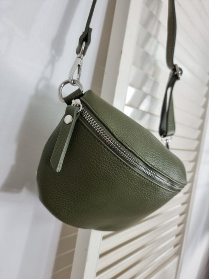 Cross- Bag " Oliv"