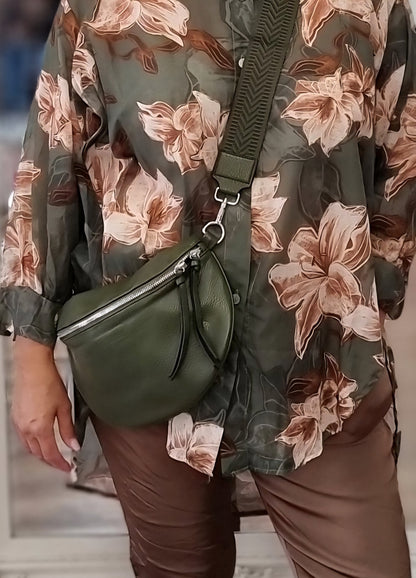 Bluse mit Blumenprint