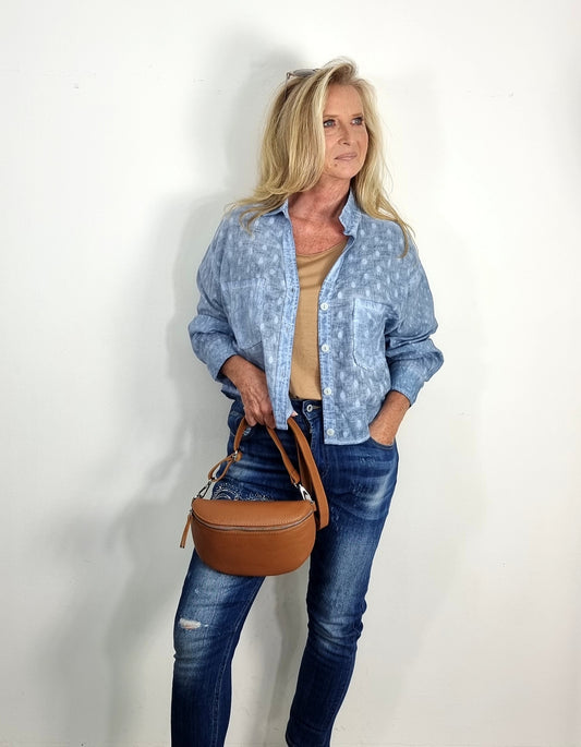 ✨ Kurzbluse mit Polka-Dots – modern & vielseitig in 3 Farben✨