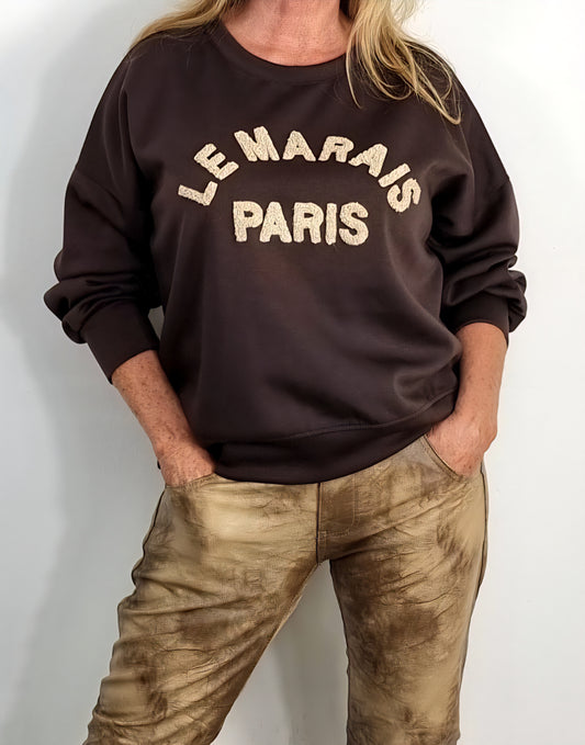 SWEATY MIT LE MARAIS -BRAUN