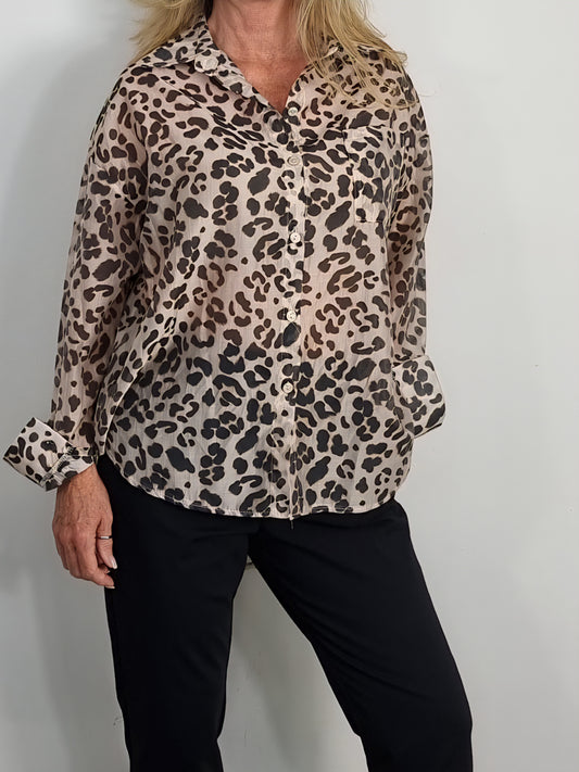 🐆Leopardenbluse – lässig & vielseitig🐆