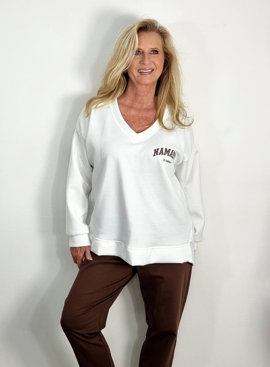 Oversize Sweatshirt „NAMAST“