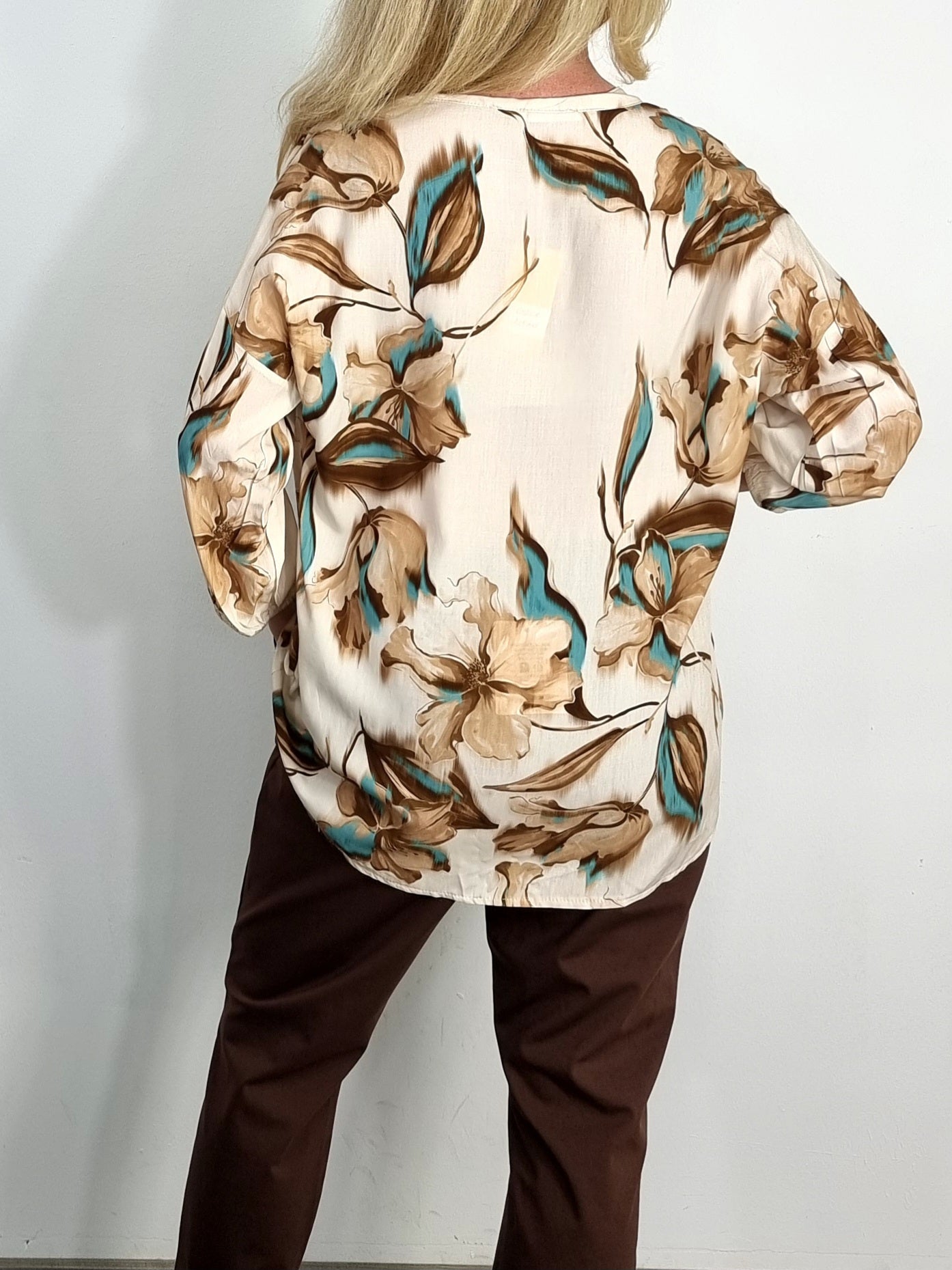 Blusenshirt mit floralem Print