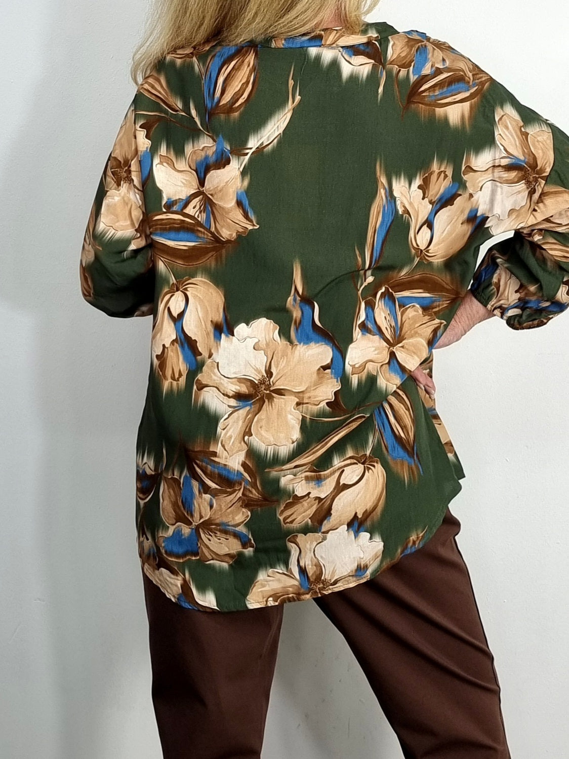 Blusenshirt mit floralem Print