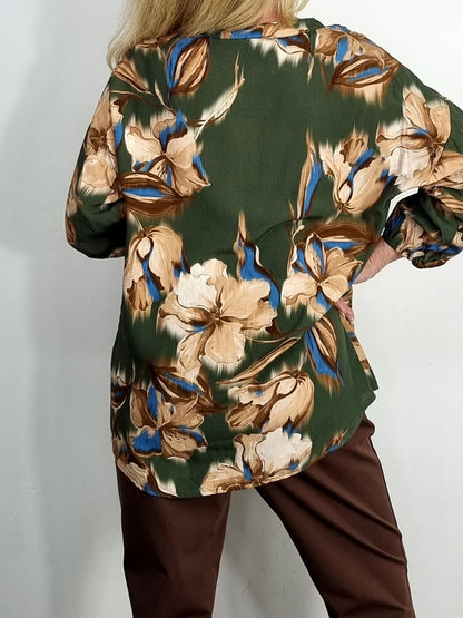 Blusenshirt mit floralem Print