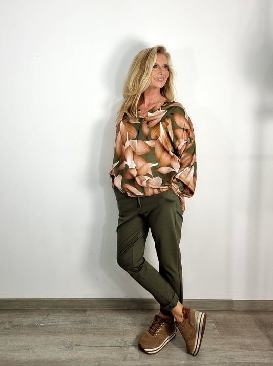 Blusenshirt mit floralem Print