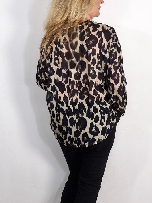 Leopard Bluse – Lässig &amp; Stylisch