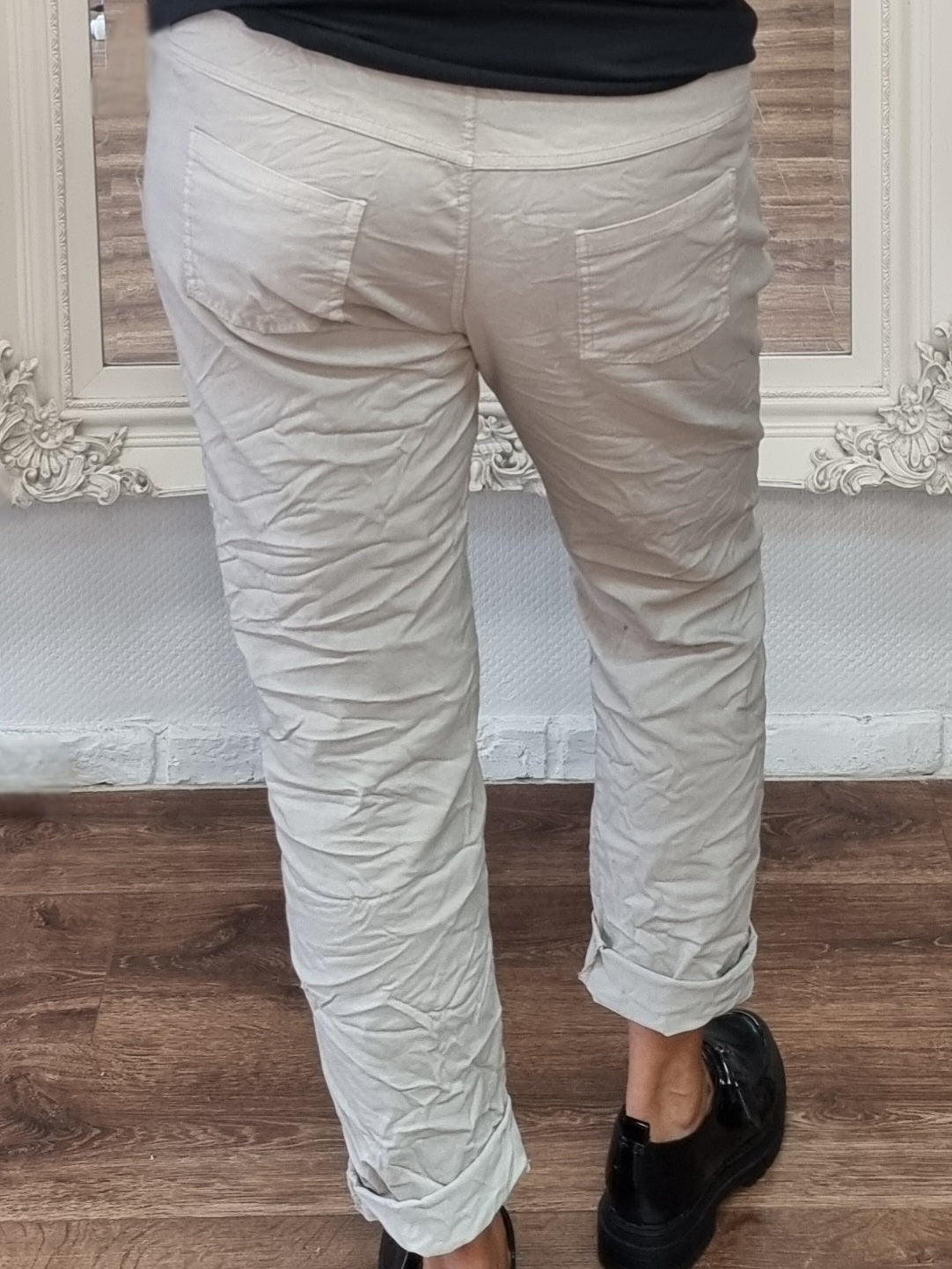 Jogpants in modischer Crash-Optik in 4 Farben