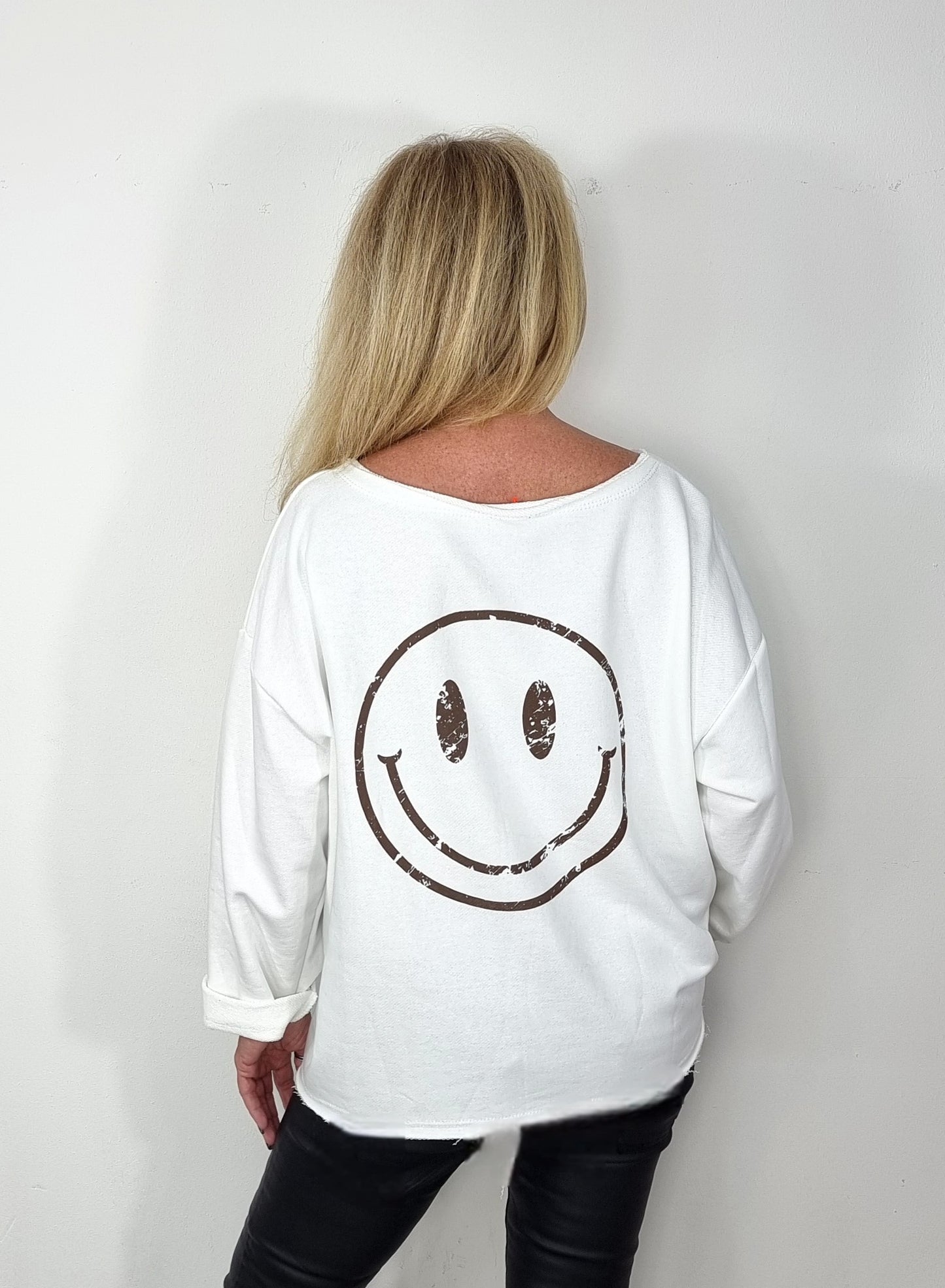 Lässiges Smiley Shirt in 3 Farben😊