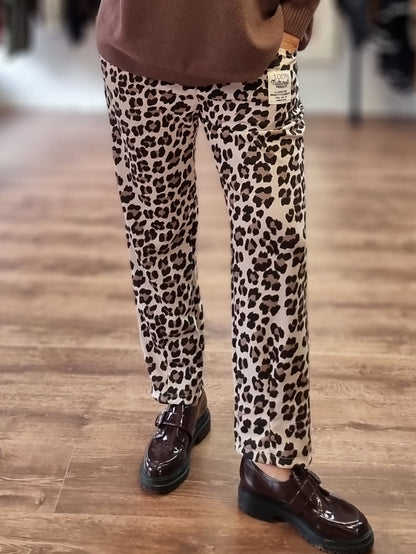 🐆 Leo-Love! Stylische Hose mit Animal-Print