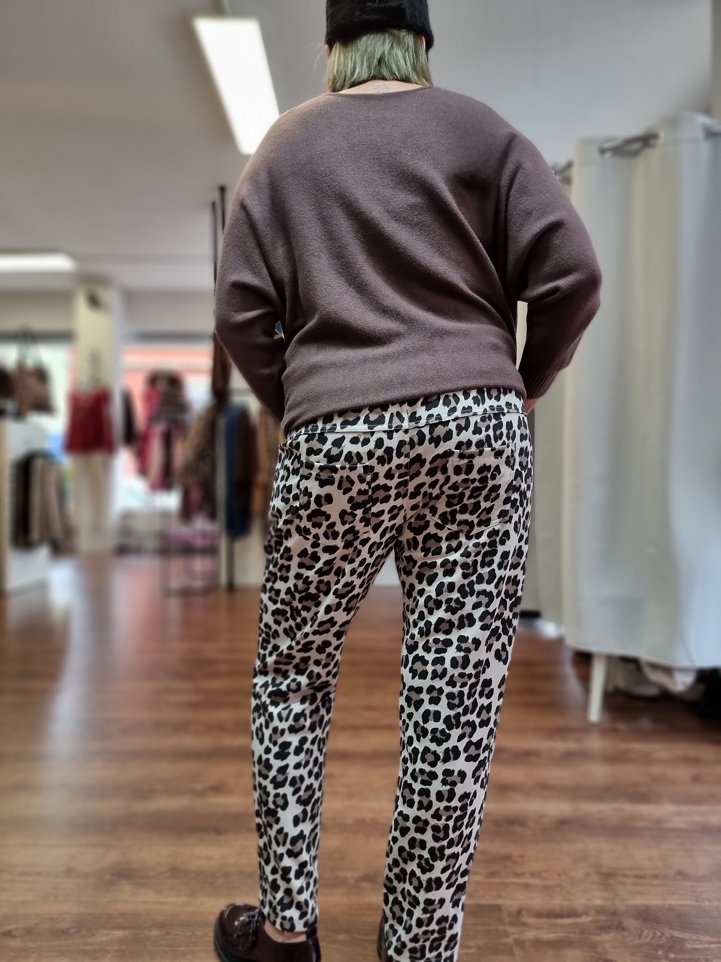 🐆 Leo-Love! Stylische Hose mit Animal-Print