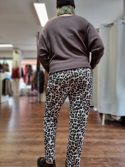 🐆 Leo-Love! Stylische Hose mit Animal-Print