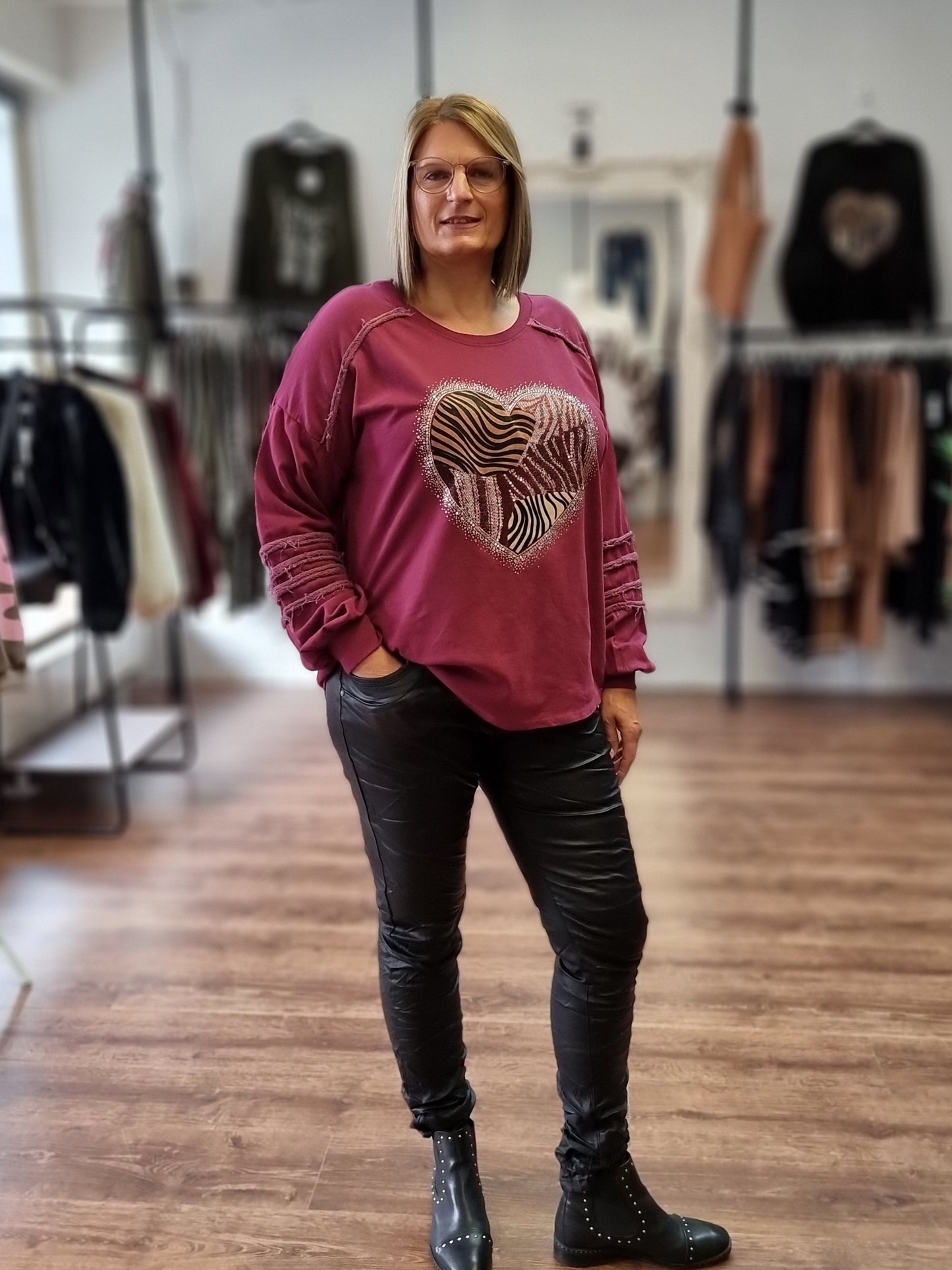 Sweatshirt „Herzliebe“ 5 Farben