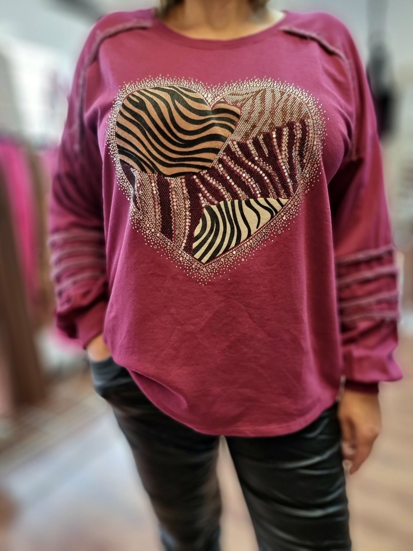 Sweatshirt „Herzliebe“ 5 Farben