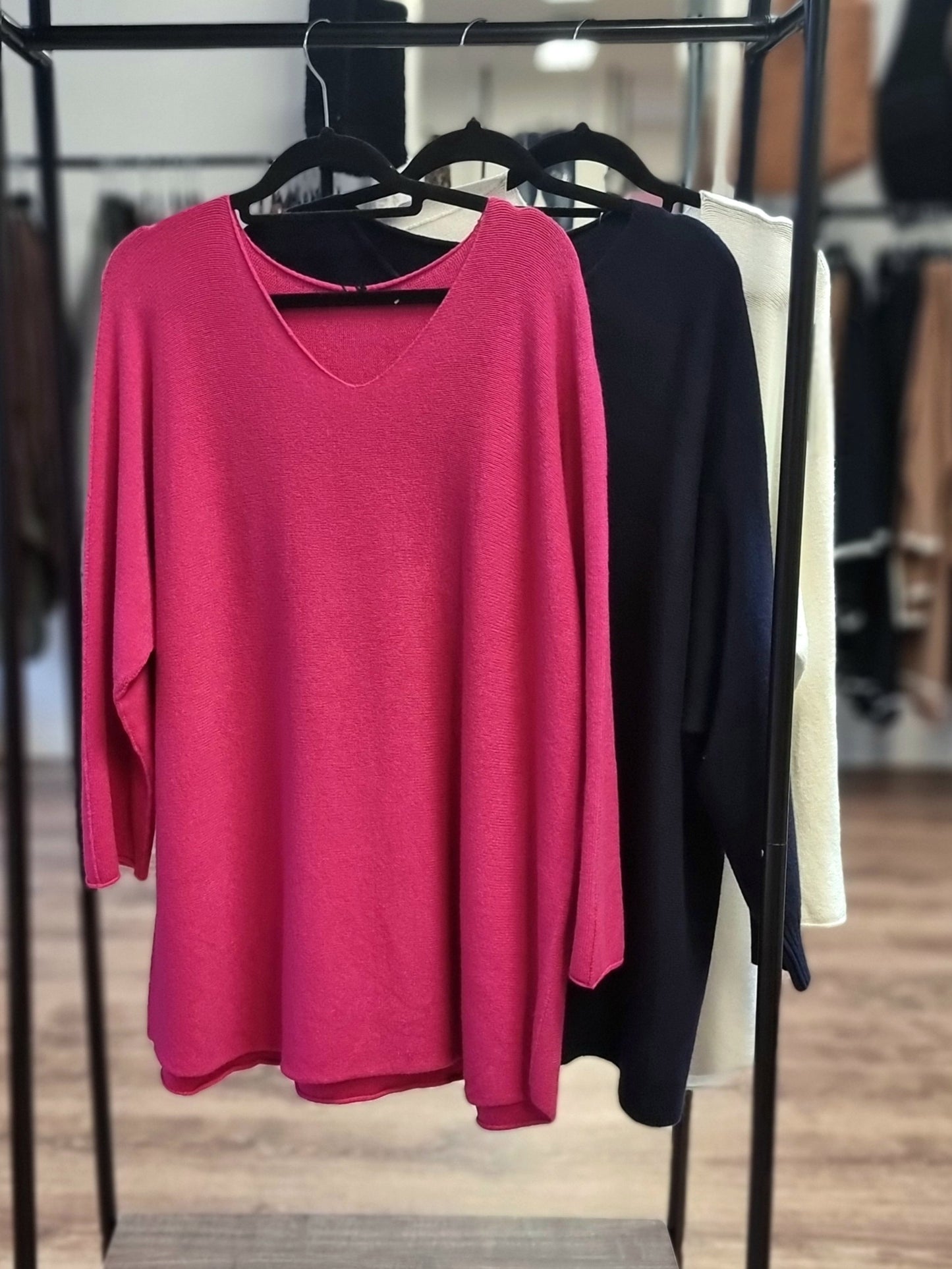 🧶 Kuschelig & Stilvoll – Dein neues Lieblings-Oberteil! 6 Farben