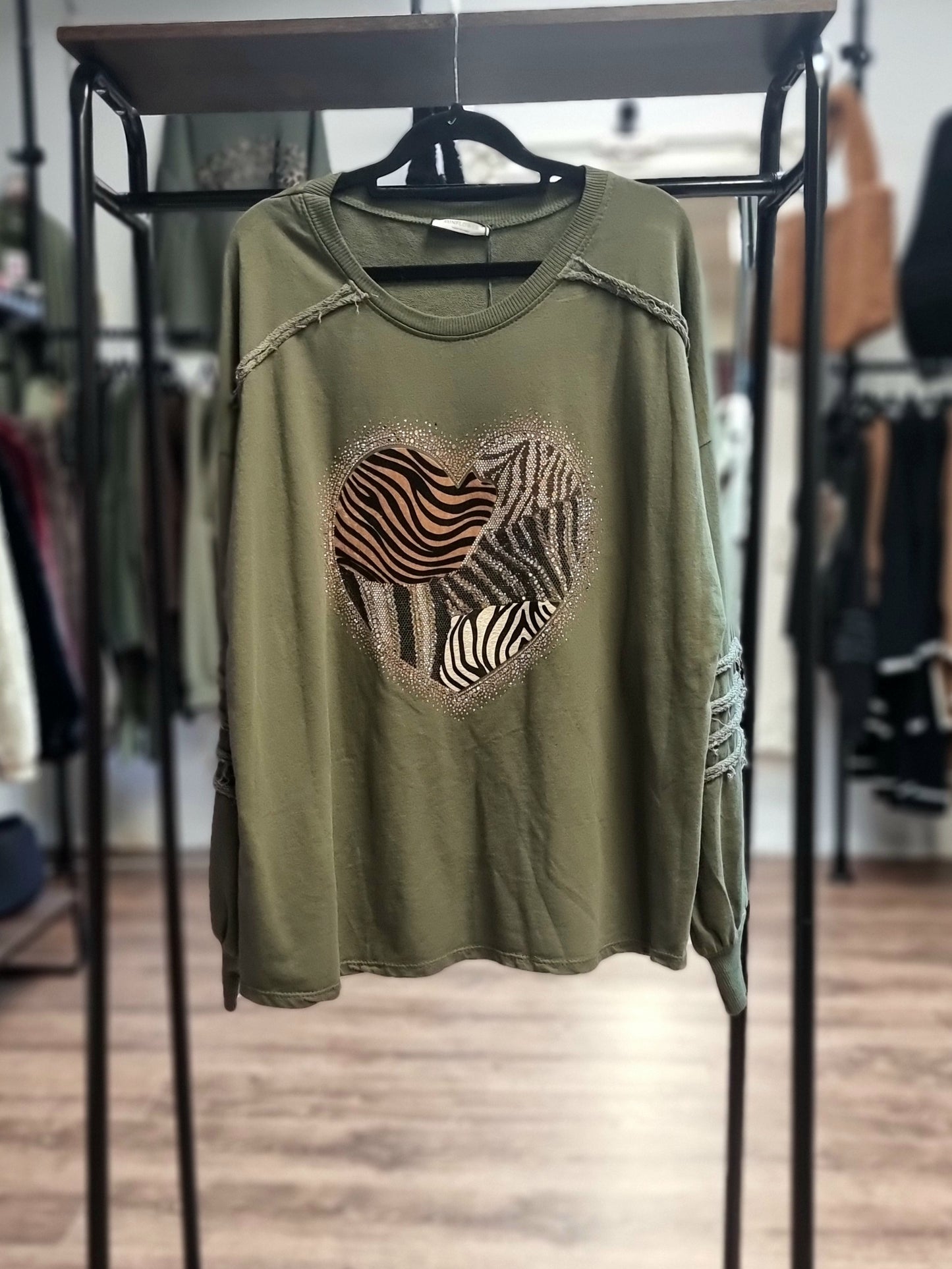 Sweatshirt „Herzliebe“ 5 Farben