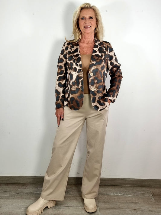 Leopardenprint-Blazer – Stilvoll, modern & vielseitig