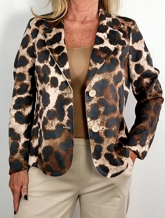 Leopardenprint-Blazer – Stilvoll, modern & vielseitig