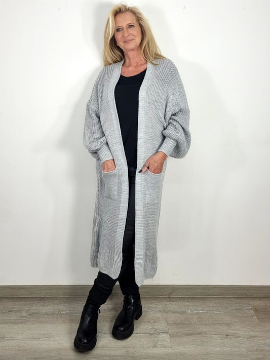 Langer Strickcardigan – gemütlich, stylisch & vielseitig kombinierbar