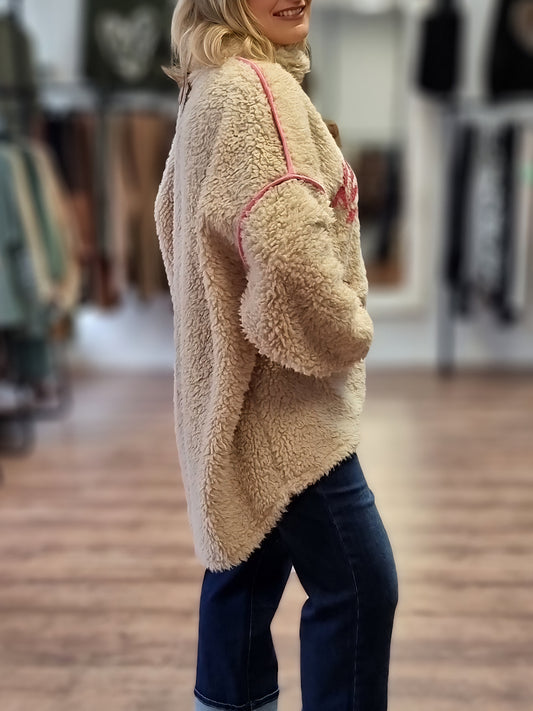 Kuschel-Sweater Keep Smile