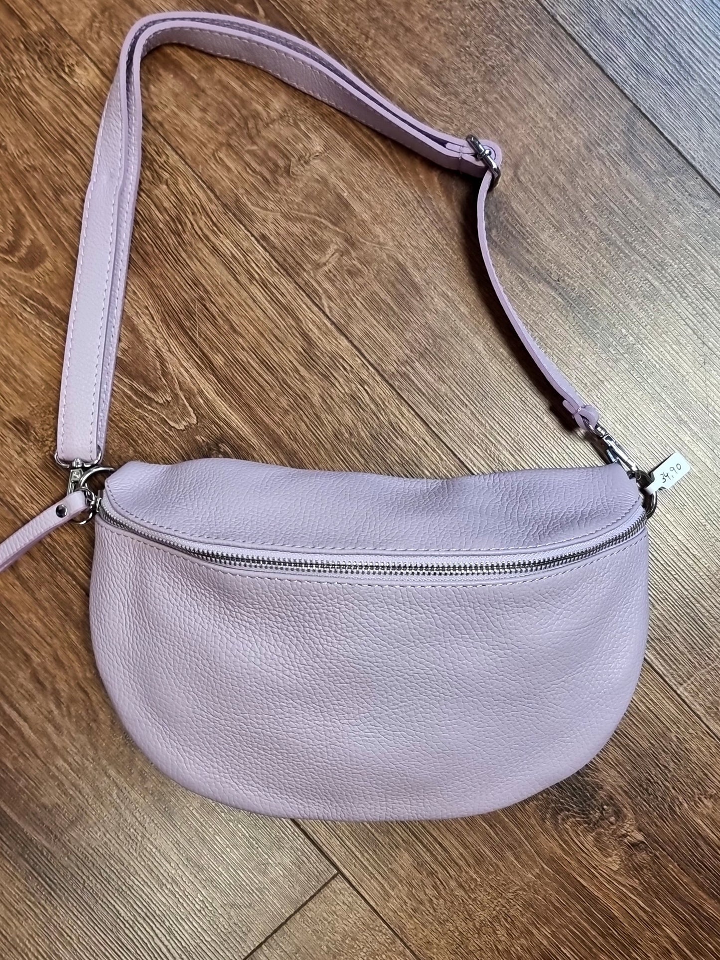 Leder-Bauchtasche in vielen Farben