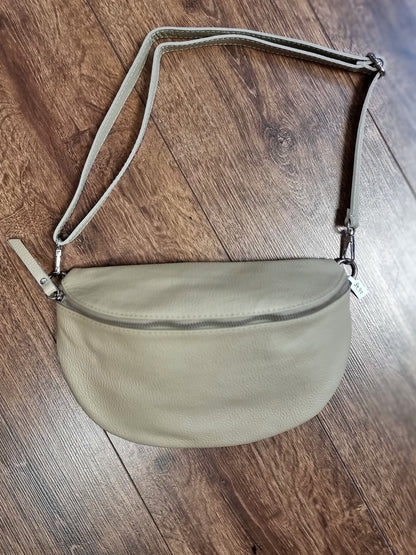 Leder-Bauchtasche in vielen Farben