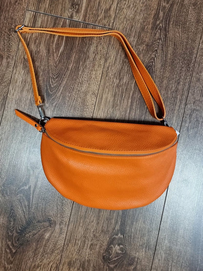 Leder-Bauchtasche in vielen Farben