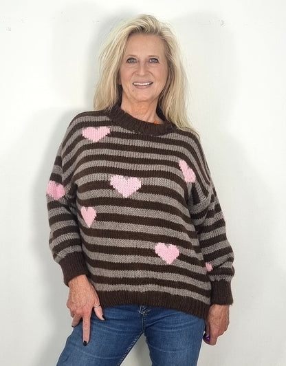 Kuscheliger Herzchen-Pulli ❤️🤎