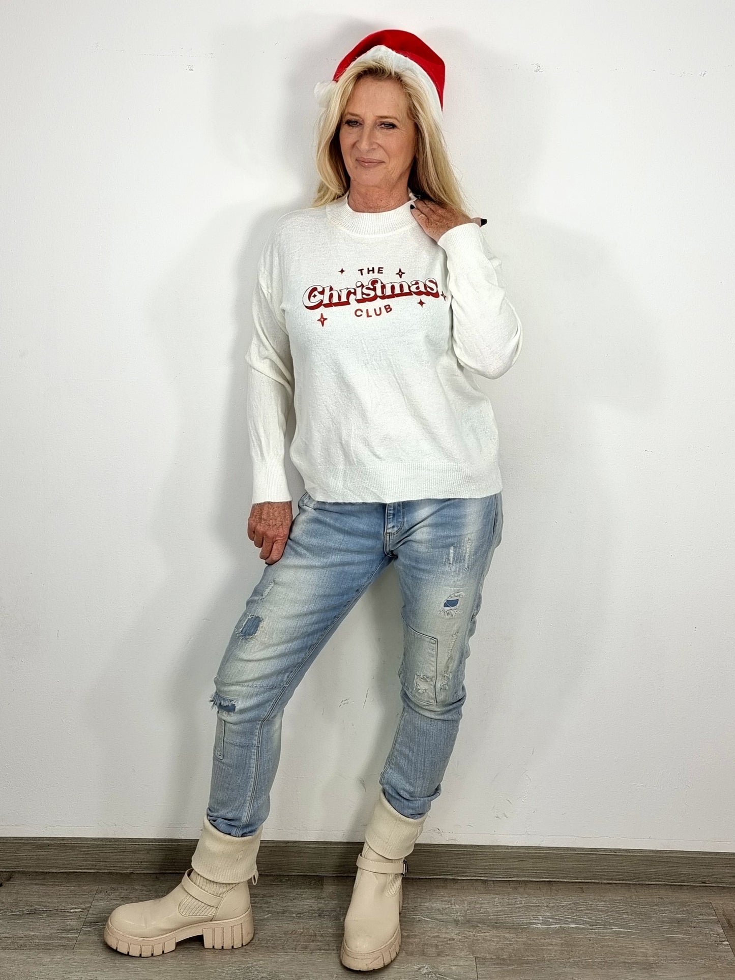 🎄 „The Christmas Club“ – Der kuschelige Weihnachtspullover für die schönste Zeit des Jahres!