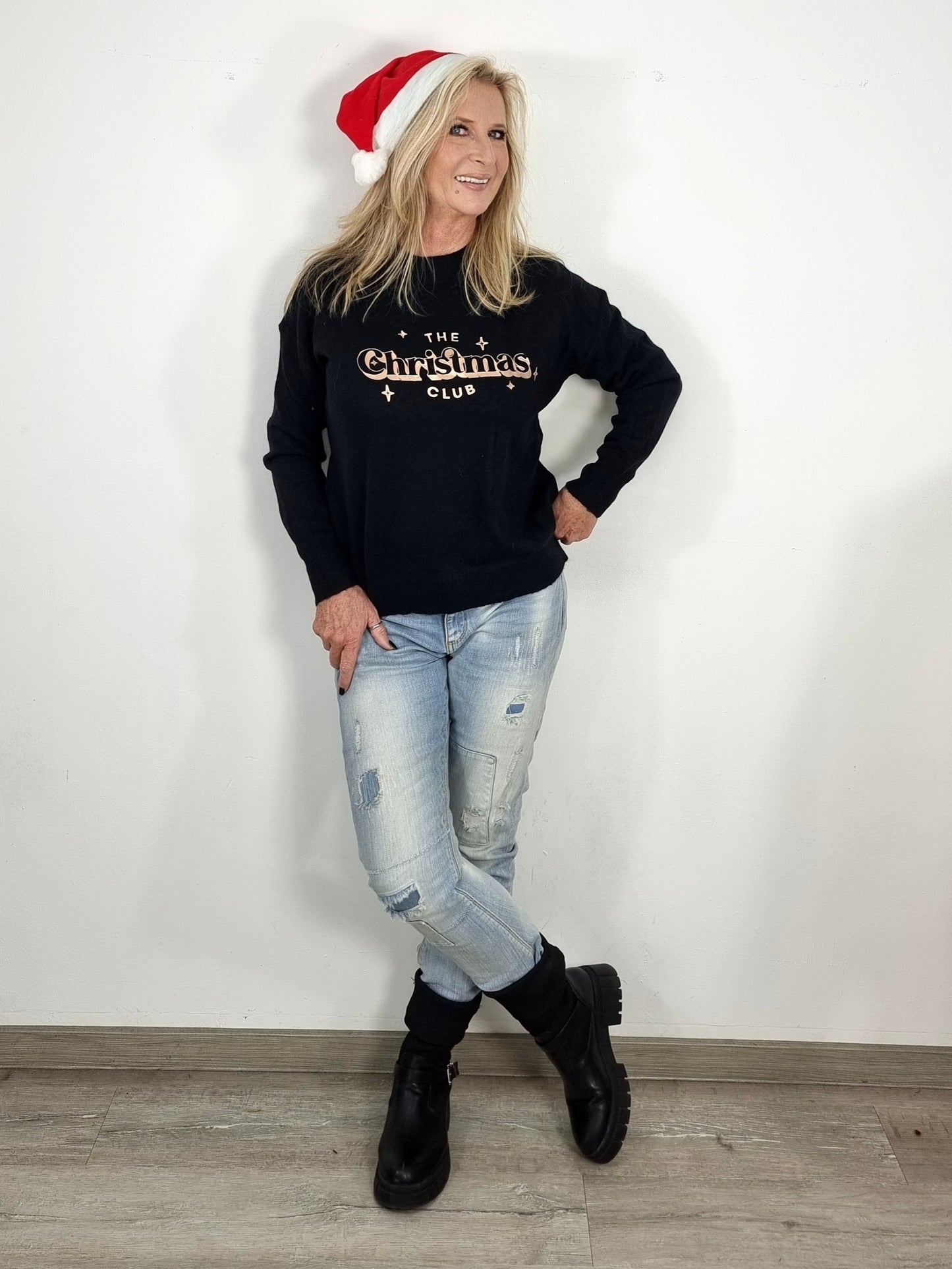 🎄 „The Christmas Club“ – Der kuschelige Weihnachtspullover für die schönste Zeit des Jahres!