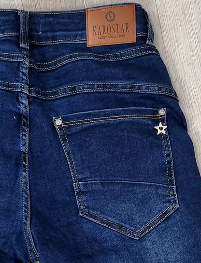 Trendige Jeans mit Reisverschluss bis 48 – lässig & stylisch zugleich