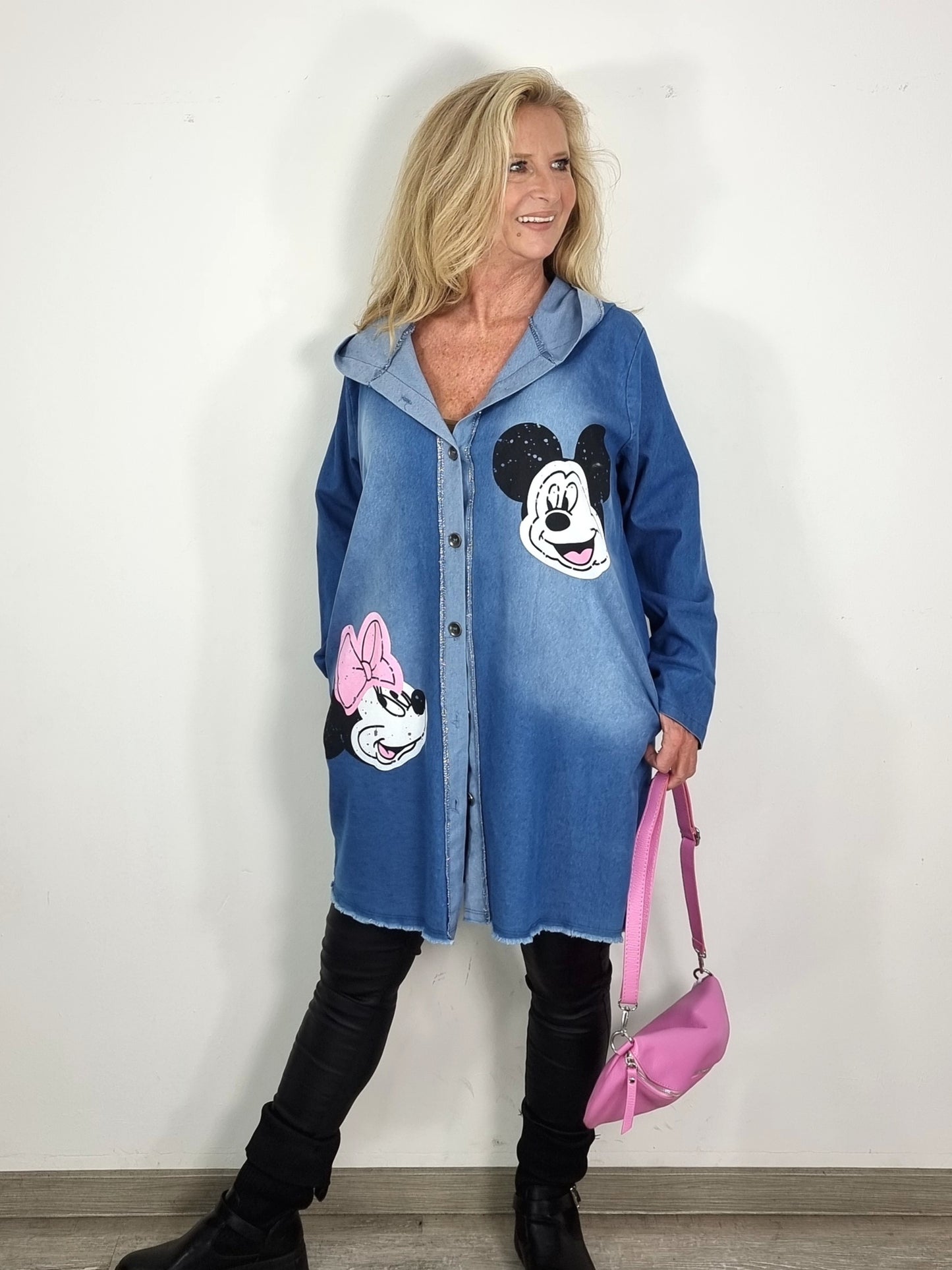 Lässige Kapuzen Jacke