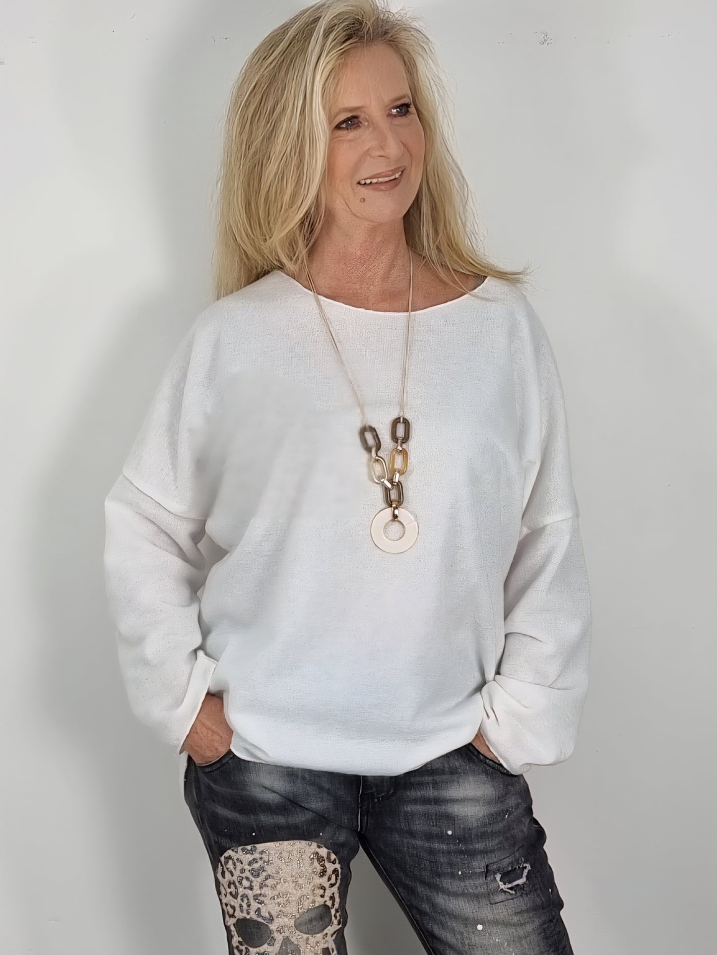 XMAS DEAL, Kuschelige Oberteile mit Kette