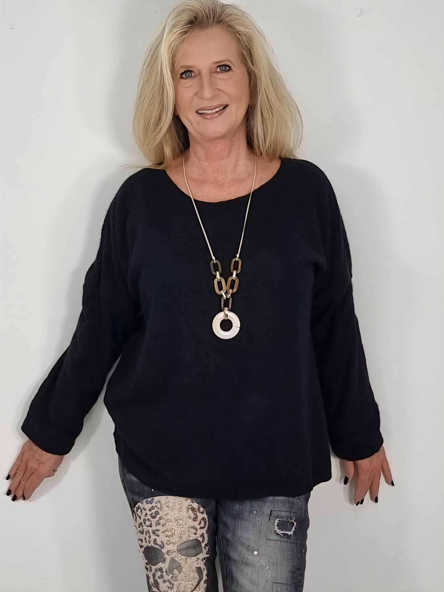 XMAS DEAL, Kuschelige Oberteile mit Kette