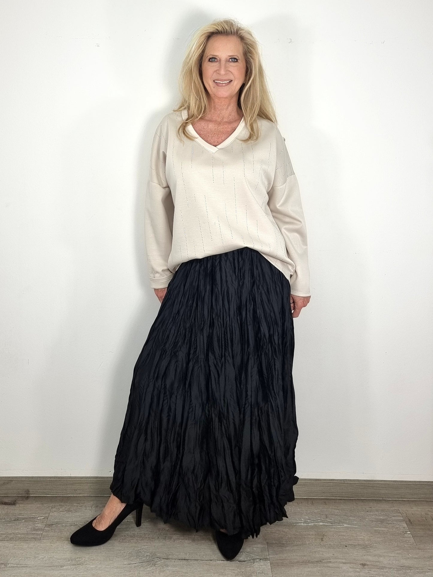 ✨Elegantes Shirt mit dezentem Glanz – zeitlos & vielseitig✨